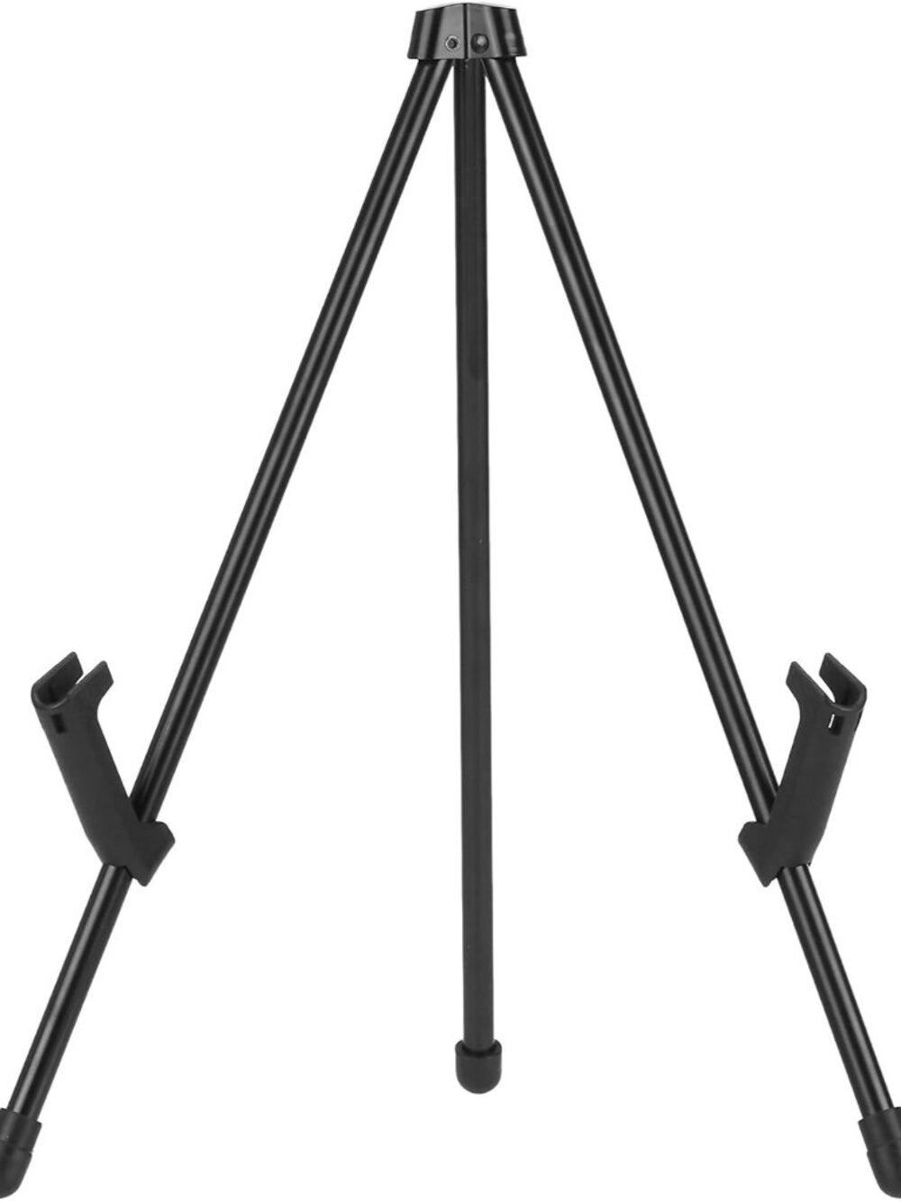 Tabletop Instant Easel, Black Steel, Portable Tripod for Paintings, Signs, Poste